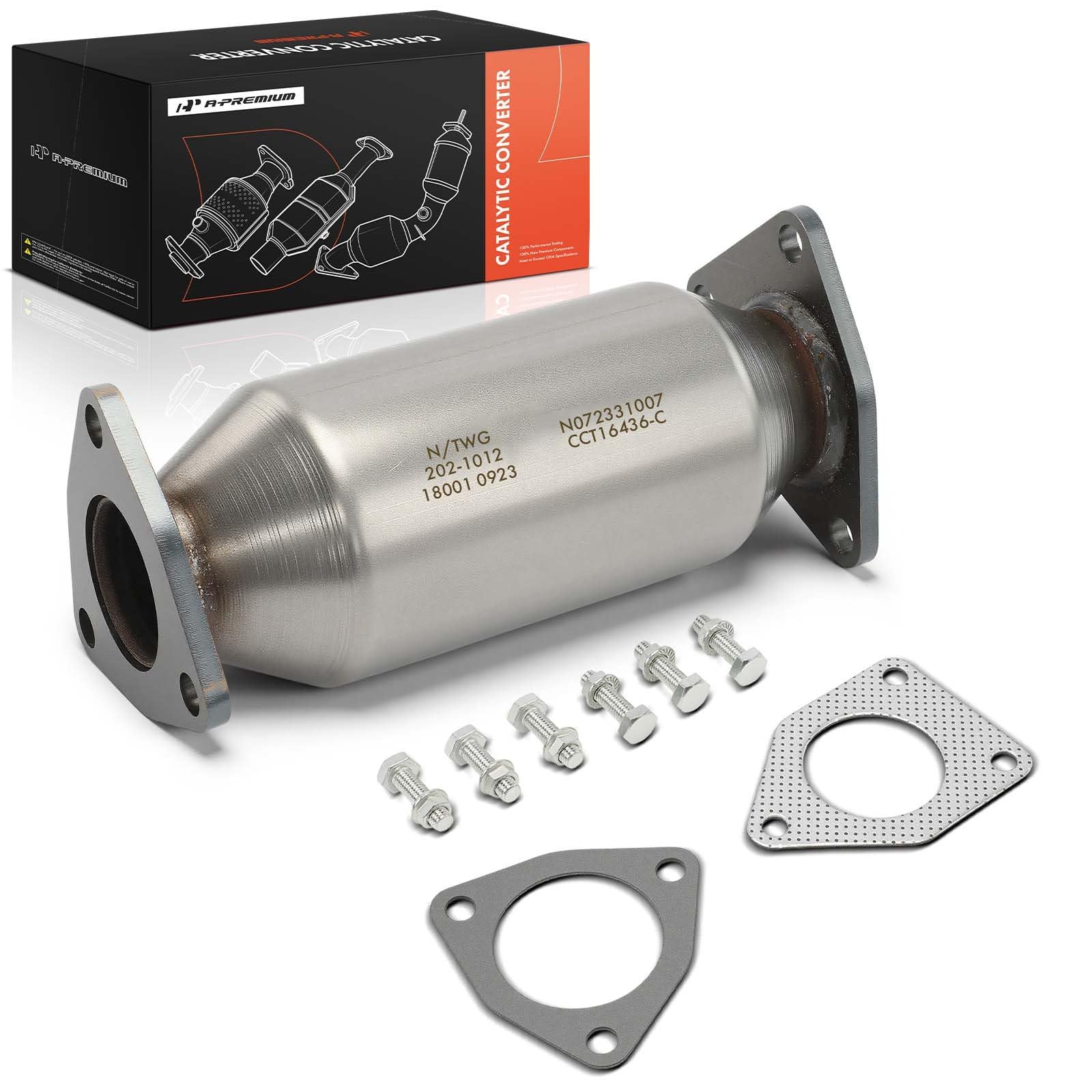 Amazon.com: A-Premium Rear Catalytic Converter Kit Direct-Fit